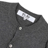 COMME DES GARCONS ダブルハートワッペンカーディガン AX-N057-051-3 150941953 [P]