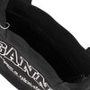 GANNI Große Easy Kontrast Logo Tasche Phantom A7180-252 150946570 [P]
