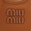 MIU MIU レザー ハンドバッグ 5BA281-2CRW-F0046-OLN 150946645 [P]