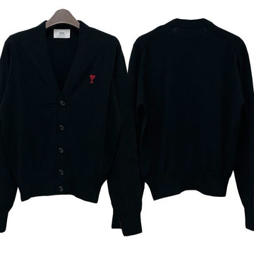 AMI Heart Logo Wool Cardigan Sale (BFHKC111 KN0025 001) 150947731