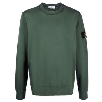 STONE ISLAND ストーン ワッペン フリース トレーナー ダークグリーン 771563020 V0057 51823262