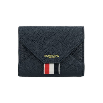 THOM BROWNE FAW063A 00198 415 Pebble Grain Dreilinien Tab Umschlag Kartenetui 150537866 [P]