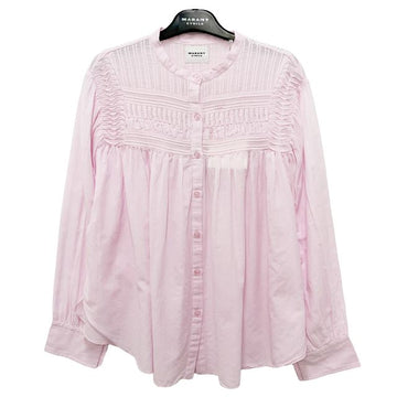 ISABEL MARANT PLALIA コットン ブラウス ライトピンク (HT0002FC B3J04E 40LK) 150950514