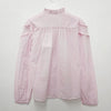 ISABEL MARANT CHRISTA Plisseebluse in Lichtrosa (HT0681FB B3J04E 40LK) 150951086 [P]