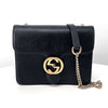 Gucci Interlocking Chain Crossbody Bag Black 510304 150957547 [P]