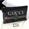 Gucci Web Logo Clutch Bag Black (500984) 150957603 [P]
