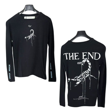 OFF WHITE Langarm T-Shirt Schwarz 150958889
