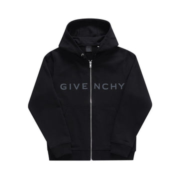 Givenchy H30703 09B 4G Archetype Logo Kids Hooded Zip-Up (Adult Fit Available) 12+ 145239809