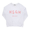 MSGM Brushed Logo Women's Sweatshirt 3741MDM513 247799 01A 144594063 [P]