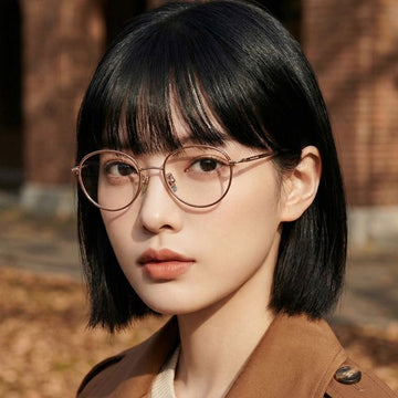 MaxMara Glasses Frame MM5122 D 028 Asian Fit Luxury Unisex Metal Combo Fashion 150980114