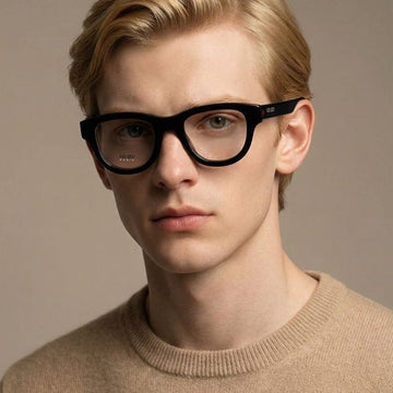 Kenzo Eyewear frame KZ50184I 001 Luxury Black Thick Horn Rim Fashion Unisex 150980145