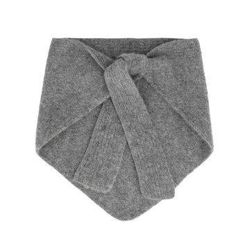 JACQUEMUS Le Char Gros Strein Grograing Logo Schal 970 147875103