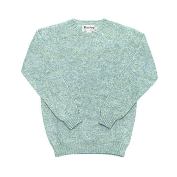 HARLEY OF SCOTLAND M3834 7 SHAGGY SEAGLASS Holgarment Men's Knit 149824777