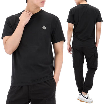 STONE ISLAND ロゴパッチ半袖Tシャツ L1S152100027 S0013 V0029 150997750