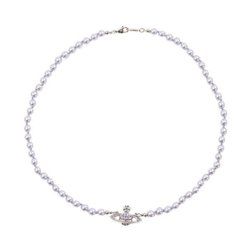 Vivienne Westwood Women's Mini Bath Relief Pearl Necklace 63010100 02P658 P658 150999081