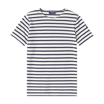 SAINT JAMES 2068 ECRU MARINE キッズ 半袖 Tシャツ 51590088 [P]