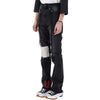 VAL KRISTOPHER Patchwork Bootcut-Jeans 31792093 [P]