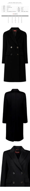 MAXMARA MANUEL Wollmantel Schwarz 60161629 013 151008507 [P]