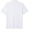 AMI BFUPL001 760 100 Herz-Logo Weiß Polo Pique T-Shirt Kragen 151014887 [P]