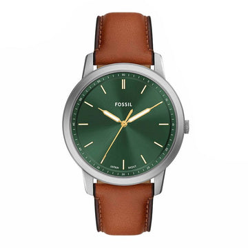FOSSIL FS6094 (ミニマリスト) メンズレザーウォッチ 144732915