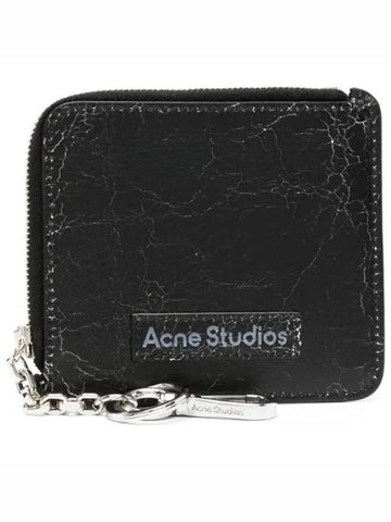 Acne Studios Logo Zip Leather Wallet CG0242 900 151053755