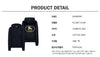 BURBERRY 25FW ブラック ドローストリング バックロゴ フード Tシャツ 8112807 A1189 151054555 [P]