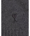 AMI Kettstich Herz Logo Kaschmir Rollkragenpullover 151055122 [P]