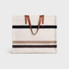 CELINE ラージ カバス イン ストライプ TEXTILE ウィズ ジャカード 118862GCU 01EA 151055444 [P]