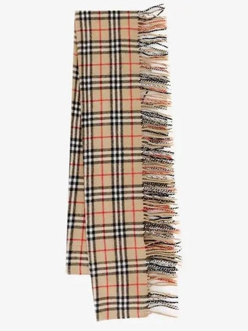 Burberry Checked Cashmere Happy Scarf 151055526
