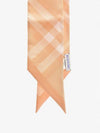 Burberry Skinny Checked Silk Scarf Check 8083299 151055733 [P]