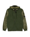 CP COMPANY Gemischte gesteppte Kapuzenstrickjacke 19CMKN062A 006390M 652 151055886 [P]