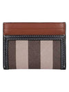 BURBERRY チェック柄ツートンレザー名刺入れ 8062301 151055928 [P]