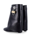 Givenchy Leather Shark Lock Ankle Boots 151056115 [P]