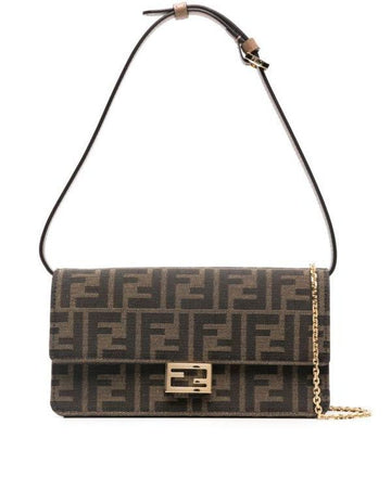 Fendi Wallet On Chain FF Jacquard Baguette 151056331