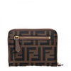 Fendi Diamond Zip-Around Medium Wallet 151056802 [P]