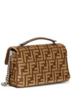 FENDI バゲットチェーンミディファブリックバッグ 151056922 [P]