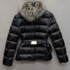 Prada Fox Fur Trim Belt Logo Short Padded Jacket (33 44) 151059003 [P]