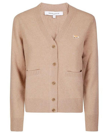 MAISON KITSUNE ベビーフォックスラムウールオーバーサイズカーディガンPW00501KT1006 0054 151059785