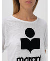 ISABEL MARANT リネン ロゴ Tシャツ TS0004FA A1N09E 20WH 151059922 [P]