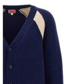 KENZO Paris Logo Patch Cardigan 151059953 [P]