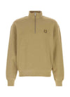 Maison Kitsune Bold Fox Head Patch Comfort Half Zip Sweatshirt OM00312KM0321 0117 151060073 [P]