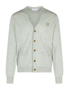 MAISON KITSUNE ボールドフォックスヘッドパッチレギュラーカーディガン 151060377 [P]