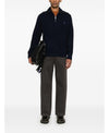 Maison Kitsune Bold Fox Head Patch Half Zip Rib Jumper 151060701 [P]