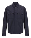 MONCLER Lederhemd mit Logo-Patch 2F00014 549MF 742 151060714 [P]