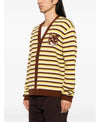 Maison Kitsune Fox Head Intarsia Stripe Sweater NM00504KM0329 0020 151060795 [P]