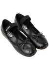 Miu Miu Leather Ballerina Flats 151061333 [P]