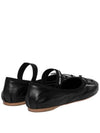 Miu Miu Leather Ballerina Flats 151061333 [P]