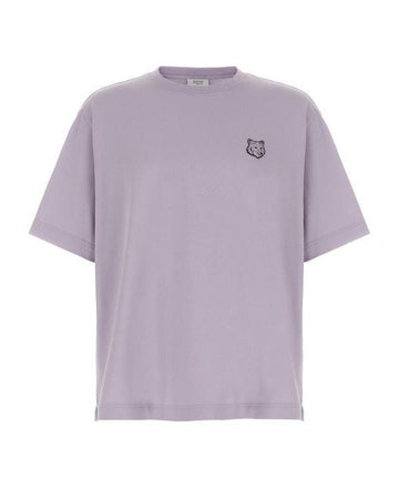 MAISON KITSUNE Oversized T-Shirt mit Bold Fox Head Patch LM00107KJ0119 0173 151061510