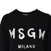 MSGM ブラシドロゴスウェットシャツ 2000MDM513 300000 99 151061704 [P]