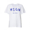 MSGM ロゴ入り半袖Tシャツ 3440MM510 237002 01C 151062185 [P]